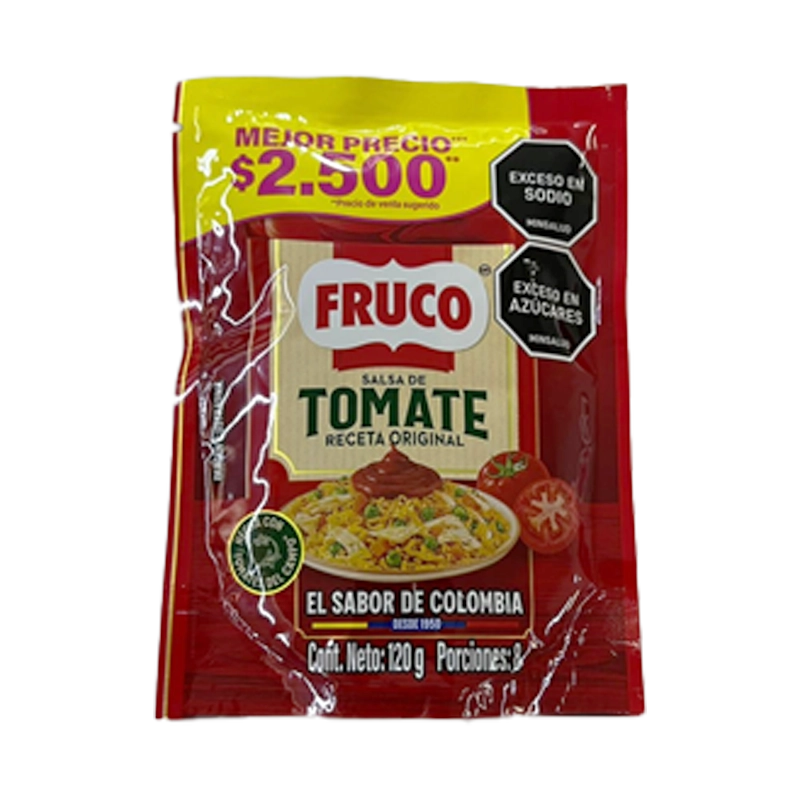 SALSA DE TOMATE FRUCO X 120 GR
